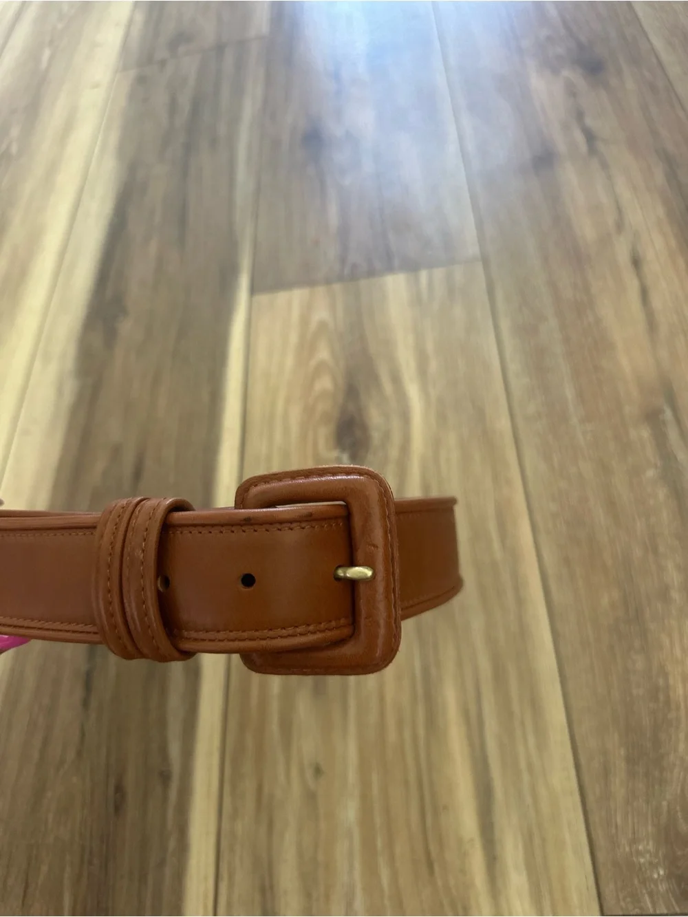 Coach womens Brown Leather Belt size small - Picture 2 of 6
